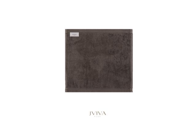 ผ้าเช็ดหน้าใยไผ่ 100% ขนาด 13x13 นิ้ว สีน้ำตาล Brown Brown Stone