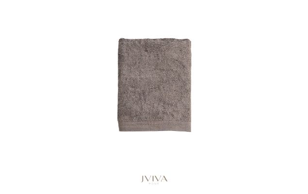 ผ้าเช็ดผมใยไผ่ 100% ขนาด 15x30 นิ้ว สีน้ำตาล Brown Brown Stone