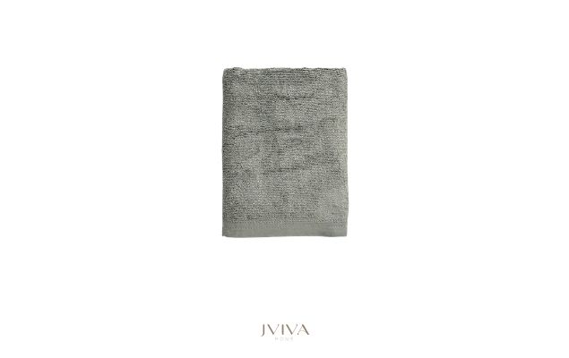 ผ้าเช็ดผมใยไผ่ 100% ขนาด 15x30 นิ้ว สีเขียว Sage Green