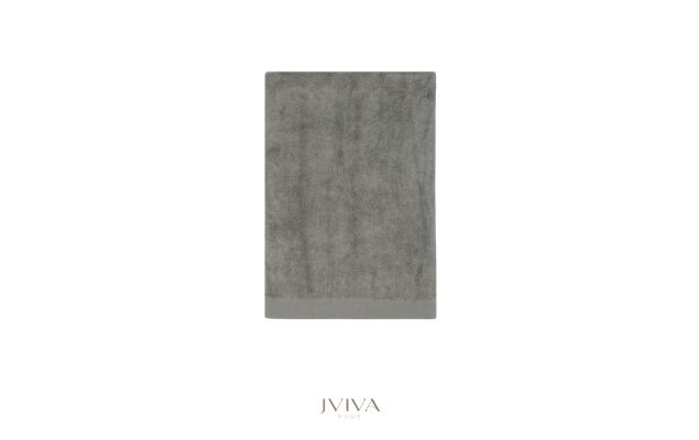ผ้าเช็ดตัวใยไผ่ 100% ขนาด 27x54 นิ้ว Size M สีเทา Grey Fieldstone