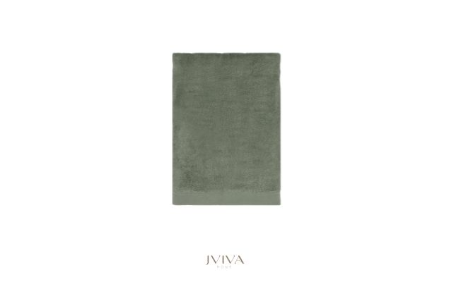 ผ้าเช็ดตัวใยไผ่ 100% ขนาด 27x54 นิ้ว Size M สีเขียว Sage Green