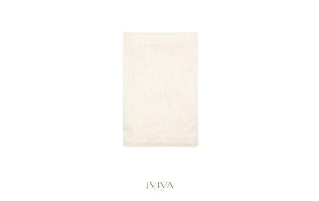 ผ้าเช็ดตัวใยไผ่ 100% ขนาด 27x60 นิ้ว Size L สีครีม Cream Milkshake