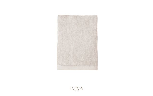 ผ้าเช็ดตัวใยไผ่ 100% ขนาด 27x60 นิ้ว Size L สีเทา Grey Lilac