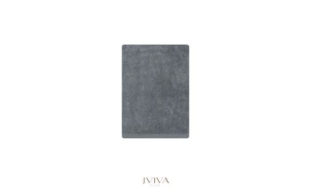 ผ้าขนหนูใยไผ่ 100% เช็ดตัว ไซซ์ S 24x48 นิ้ว - BambooPure Collection เทา Grey Twilight Blue