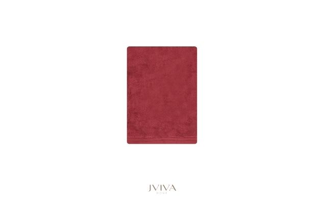 ผ้าขนหนูใยไผ่ 100% เช็ดตัว ไซซ์ S 24x48 นิ้ว - BambooPure Collection แดง Red Velvet