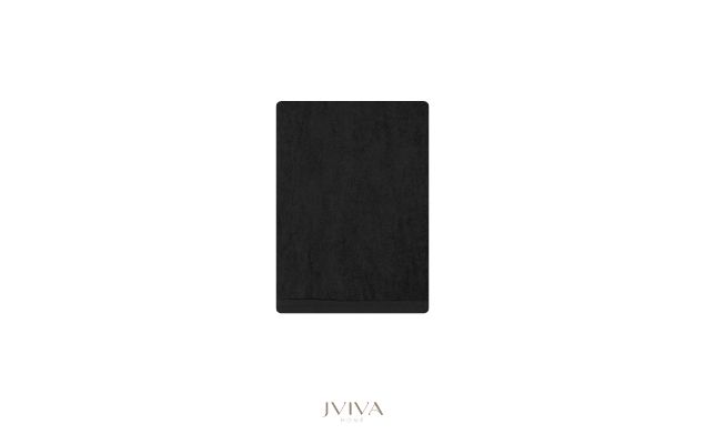 ผ้าขนหนูใยไผ่ 100% เช็ดตัว ไซซ์ S 24x48 นิ้ว - BambooPure Collection ดำ Onyx Black
