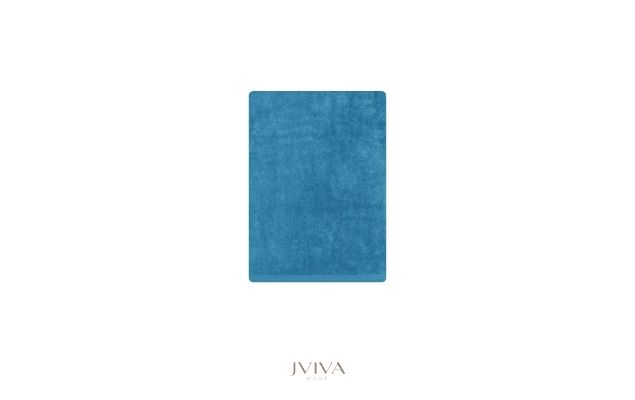 ผ้าขนหนูใยไผ่ 100% เช็ดตัว ไซซ์ M 27x54 นิ้ว - BambooPure Collection น้ำเงิน Blue Mosaic