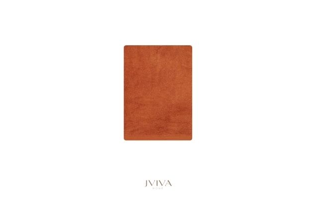 ผ้าขนหนูใยไผ่ 100% เช็ดตัว ไซซ์ M 27x54 นิ้ว - BambooPure Collection ส้ม Burnt Orange