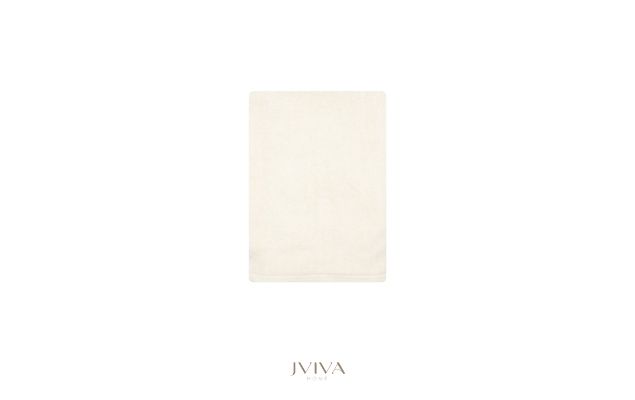 ผ้าขนหนูใยไผ่ 100% เช็ดหน้า/ผม 15x30 นิ้ว - BambooPure Collection ครีม Cream Milkshake