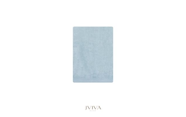 ผ้าขนหนูใยไผ่ 100% เช็ดหน้า/ผม 15x30 นิ้ว - BambooPure Collection ฟ้า Whispy Blue
