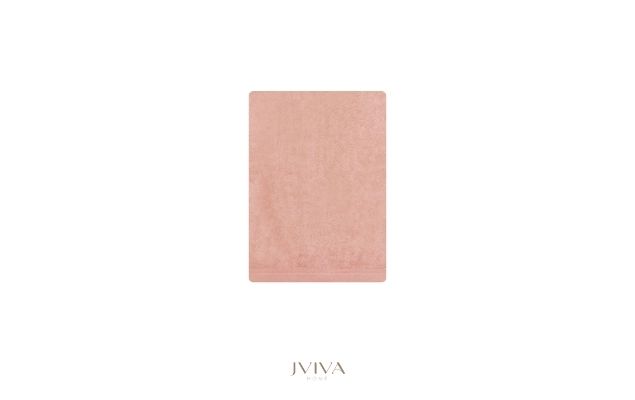 ผ้าขนหนูใยไผ่ 100% เช็ดหน้า/ผม 15x30 นิ้ว - BambooPure Collection ชมพู Pink Mellow Rose