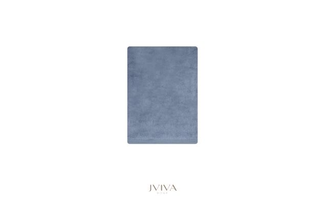 ผ้าขนหนูใยไผ่ 100% เช็ดหน้า/ผม 15x30 นิ้ว - BambooPure Collection ฟ้า Dusty Blue