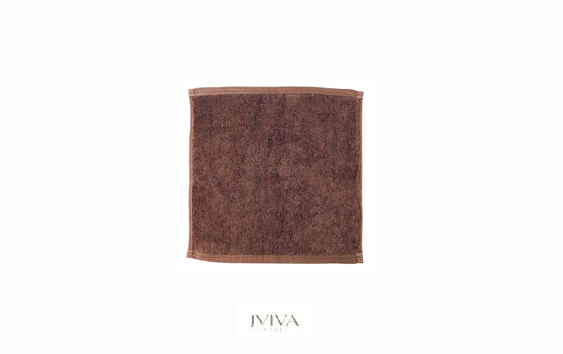 ผ้าขนหนูคอตตอน เช็ดหน้า 12x12 นิ้ว - Hotel Collection น้ำตาล Brown Mocha 