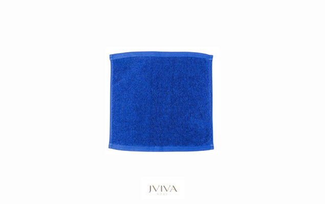 ผ้าขนหนูคอตตอน เช็ดหน้า 12x12 นิ้ว - Hotel Collection น้ำเงิน Cobalt Blue