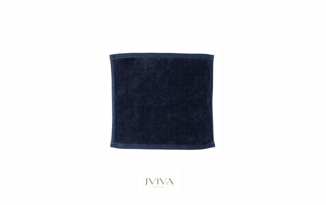ผ้าขนหนูคอตตอน เช็ดหน้า 12x12 นิ้ว - Hotel Collection กรมท่า Dark Navy
