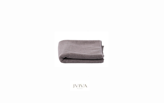 ผ้าขนหนูคอตตอน เช็ดหน้า 12x12 นิ้ว - CottonLuxe Collection_Plain น้ำตาล BrownStone