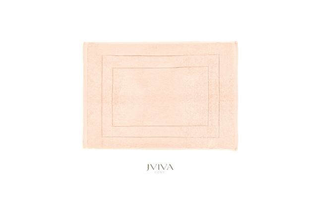 ผ้าเช็ดเท้าคอตตอน 18x28 นิ้ว - CottonLuxe Collection_Parallel พีช Peach Apricot