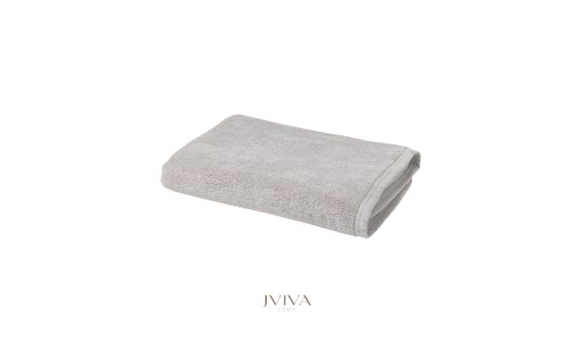 ผ้าขนหนูคอตตอน เช็ดตัว 27x54 นิ้ว - CottonLuxe Collection_Plain เทา Ash Grey