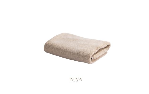 ผ้าขนหนูคอตตอน เช็ดตัว 27x54 นิ้ว - CottonLuxe Collection_Plain เบจ Beige Bone