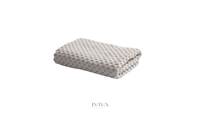 ผ้าขนหนูคอตตอน เช็ดตัว 27x54 นิ้ว - CottonLuxe Collection_Dotted เขียว Green Seasalt